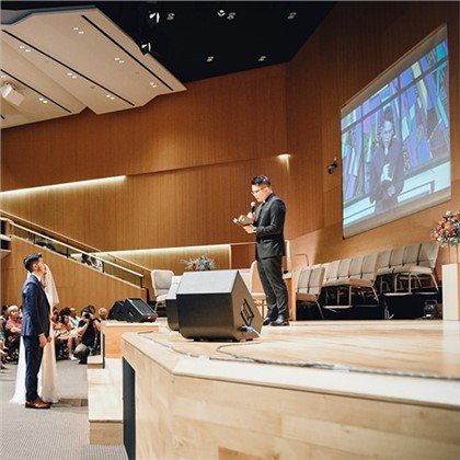 LED-Bildschirm für die Ehe