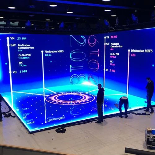 Interaktives Bodendisplay